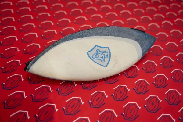 Trousse écolier ballon recyclé Castres Olympique
