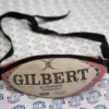Sac Banane Gilbert Rouge en ballon recyclé Sac banane rugby Gilbert rouge recyclé