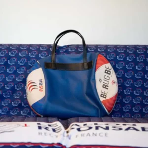 Sac à main rugby recyclé A.S. Béziers Hérault
