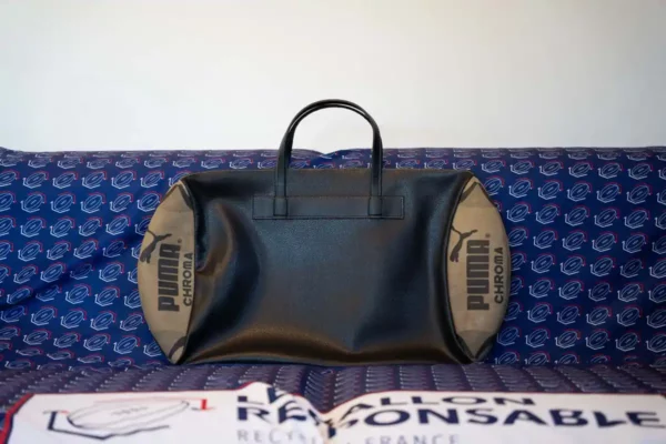Sac de sport en ballon de rugby recyclé - Ballon Vintage Cuir Puma