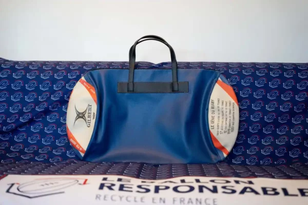 Sac de sport en ballon de rugby recyclé - Ballon Crabos