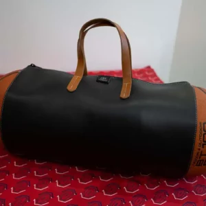 Sac de sport confectionné en ballon de basket Tarmak upcyclé