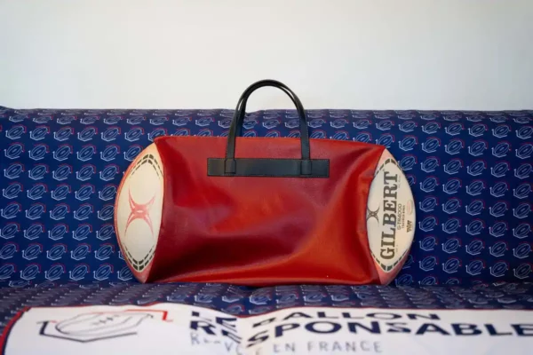 Sac de sport en ballon de rugby recyclé - Ballon Gilbert GTR4000