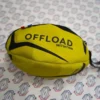 Trousse de toilette Offload jaune ballon rugby recyclé