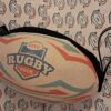 Trousse de toilette ballon City Rugby Tour recyclé