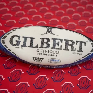 Trousse écolier ballon recyclé Gilbert Bleue