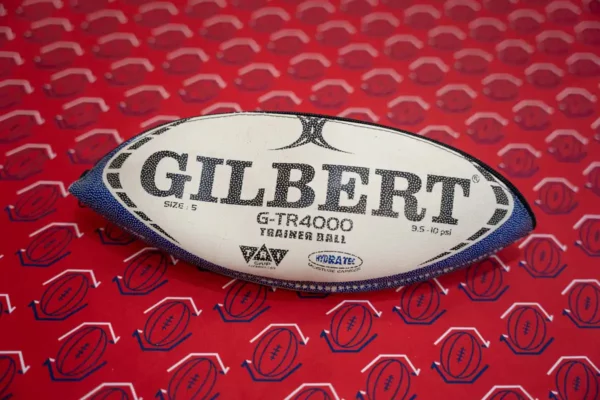 Trousse écolier ballon recyclé Gilbert Bleue