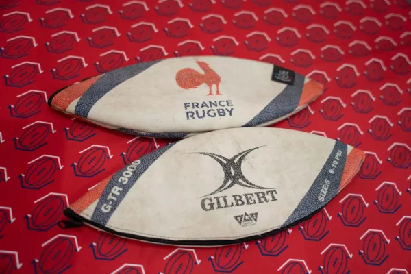 Trousse écolier ballon recyclé France Rugby