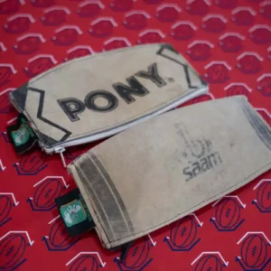 Trousse écolier ballon recyclé Vintage Rectangle Cuir