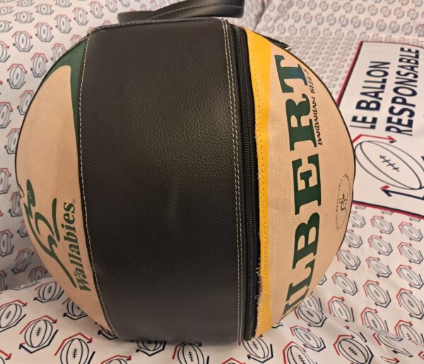 Sac de luxe en ballon de rugby recyclé - Vintage 2000's Australie