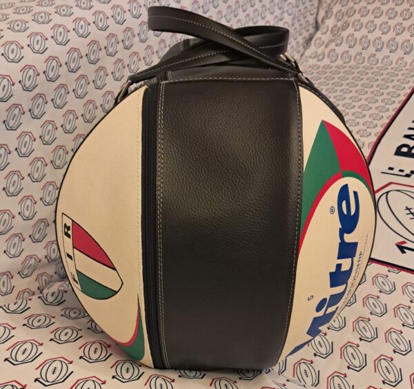 Sac de luxe en ballon de rugby recyclé - Vintage 2000's Italie