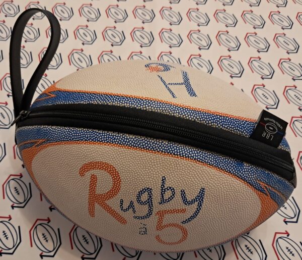 Trousse de toilette Charlie Rugby à 5 IDF recyclée