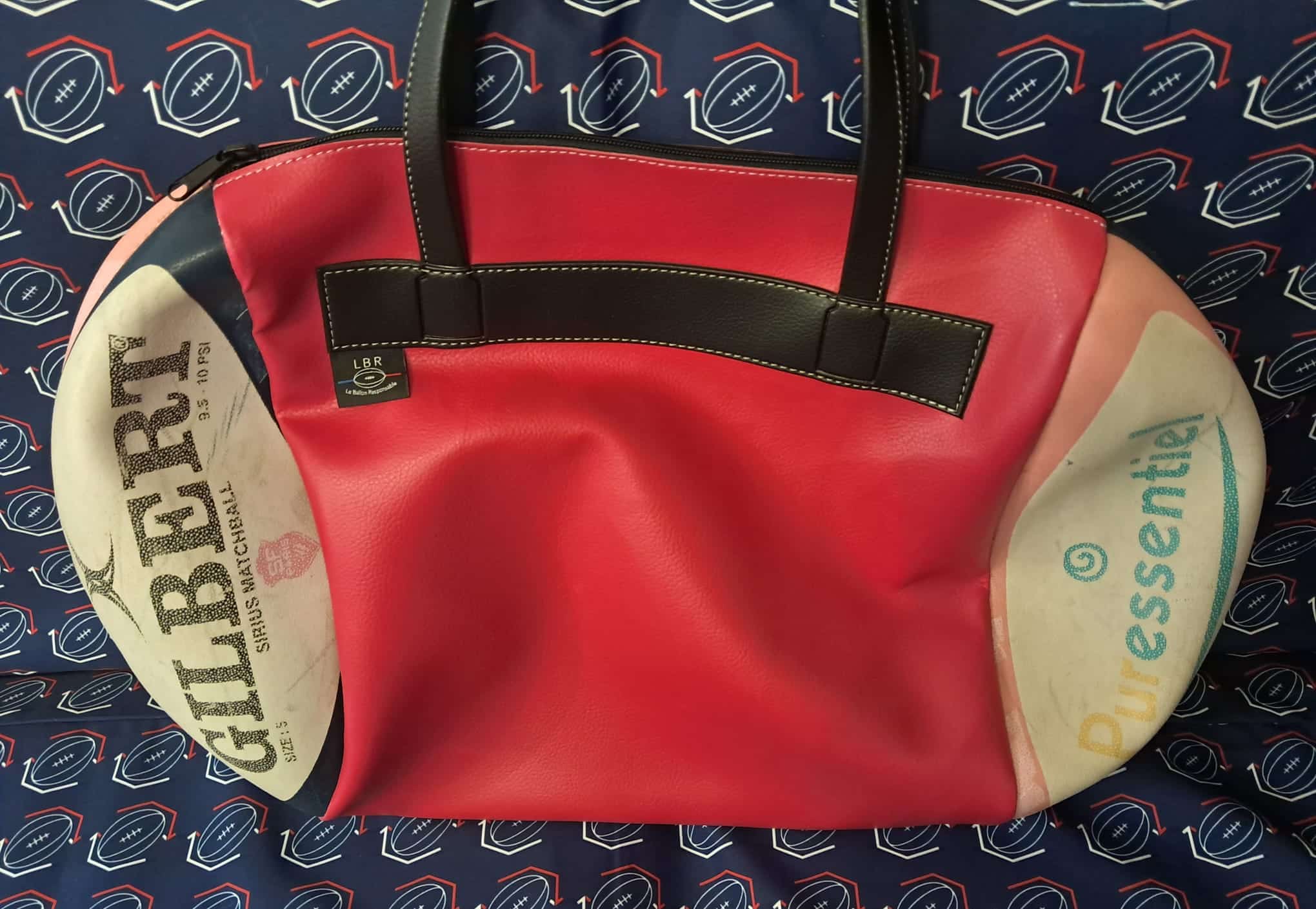 Sac Week-End Stade Français Sac Week-End rugby recyclé Stade Français