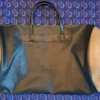 sac de sport ballon rugby recycle all blacks cuir vintage collector
