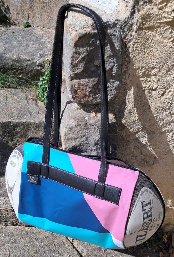 LongZip' bag sewn from a Paris 2024 Olympics tarpaulin