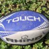Toiletry bag made with Rhino rugby ball
