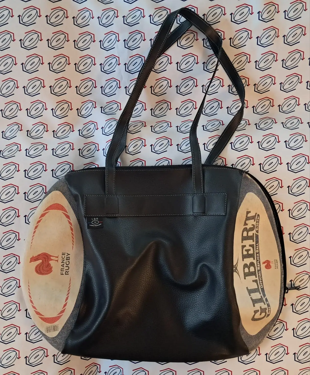 Sac Demi-Ouverture NOIR - Ballon Gilbert FRANCE RUGBY Sac-demi-ouverture-NOIR - Ballon Gilbert FRANCE RUGBY