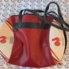 Sac-demi-ouverture-ROUGE - Ballon Gilbert FRANCE RUGBY