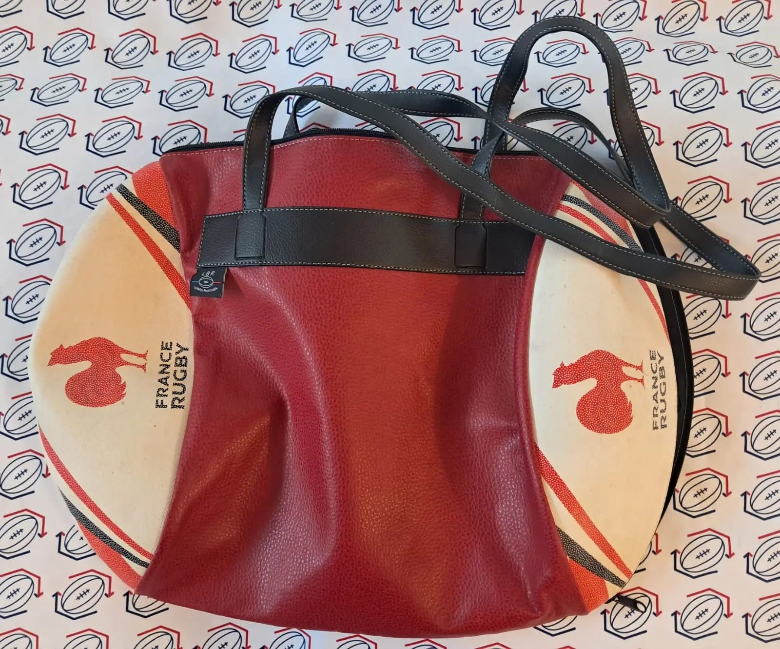 Sac Demi-Ouverture ROUGE - Ballon Gilbert FRANCE RUGBY Sac-demi-ouverture-ROUGE - Ballon Gilbert FRANCE RUGBY
