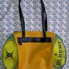 Sac Demi-Ouverture JAUNE - Ballon Gilbert GTR4000 sac demi ouverture ballon rugby recycle gilbert jaune gtr4000