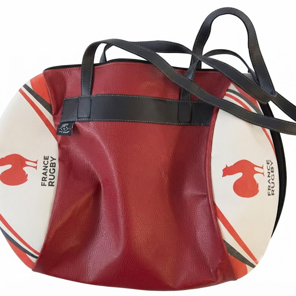 Sac Demi-Ouverture ROUGE - Ballon Gilbert FRANCE RUGBY Sac Demi-Ouverture ROUGE - Ballon Gilbert FRANCE RUGBY