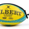 trousse de toilette ballon rugby recycle gilbert jaune