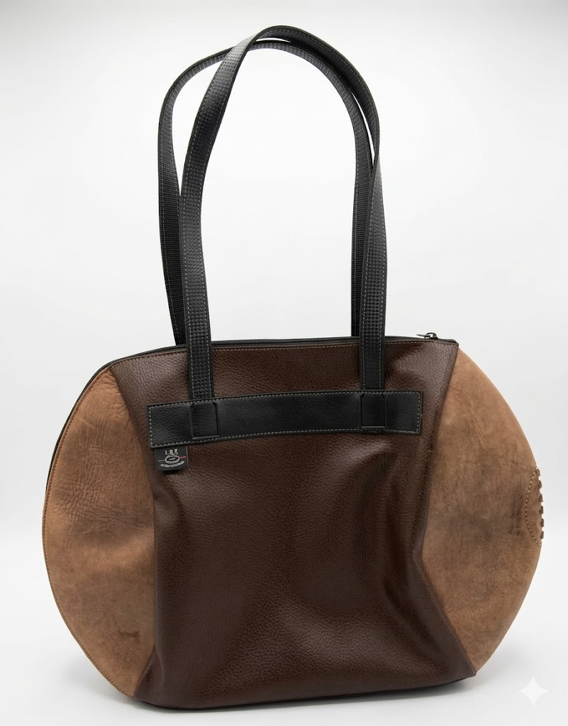 Sac Demi-Ouverture MARRON - Ballon Vintage en cuir Sac Demi-Ouverture MARRON - Ballon Vintage en cuir