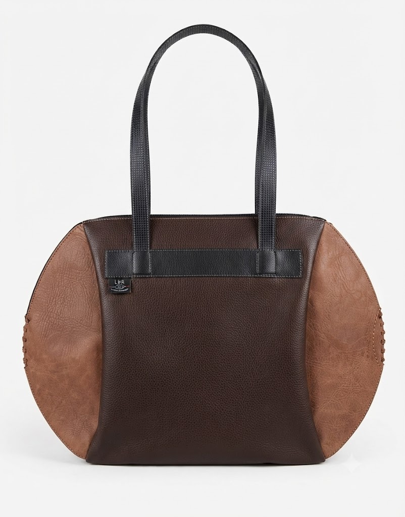 Sac Demi-Ouverture MARRON - Ballon Vintage en cuir Sac Demi-Ouverture MARRON - Ballon Vintage en cuir