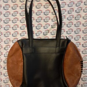 Sac Demi-Ouverture NOIR - Ballon Vintage en cuir