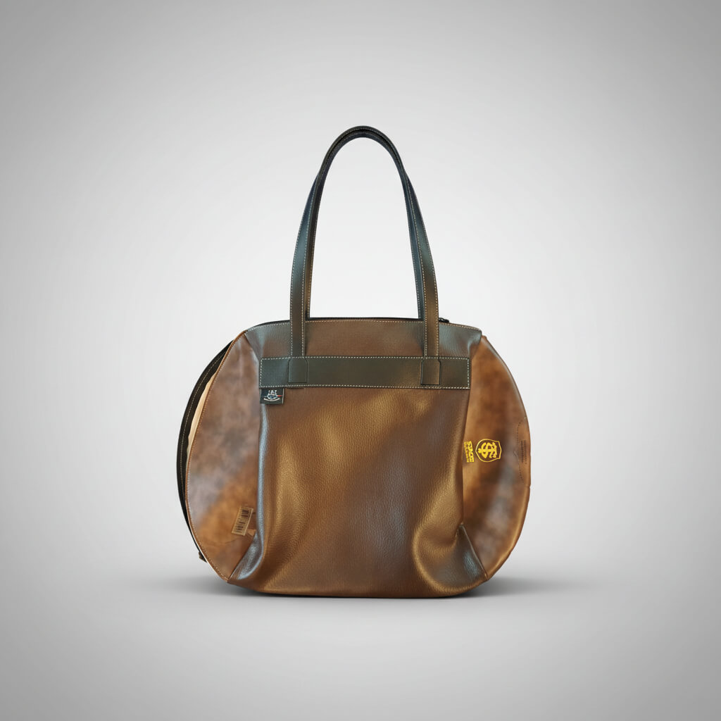 Sac Demi-Ouverture Vintage MARRON - STADE TOULOUSAIN Sac Demi-Ouverture Vintage MARRON - STADE TOULOUSAIN