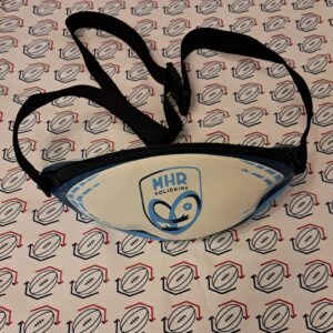 Sac Banane Montpellier Hérault Rugby - Bleu horizon