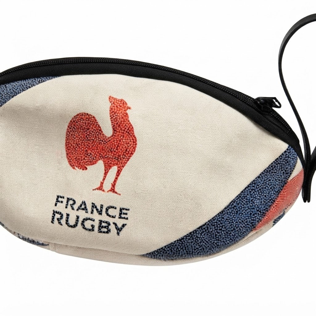 Trousse de toilette France Rugby – L'esprit tricolore Trousse de toilette France Rugby – L'esprit tricolore