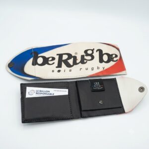Portefeuilles BeRugBe bleu blanc rouge