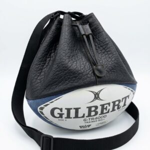 Sac seau en ballon de rugby recyclé Gilbert GTR4000 bleu