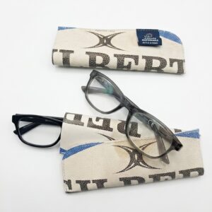Étui à lunettes Gilbert BLEU + lunettes de lecture 1.00