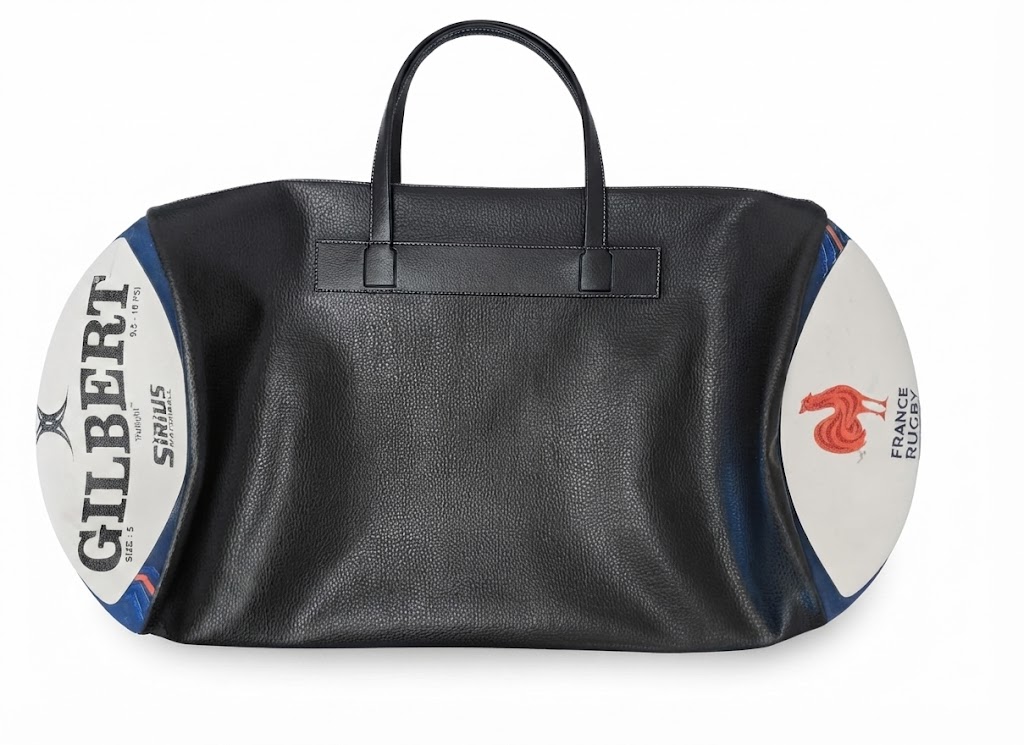Sac de Sport NOIR - Véritable Ballon du XV de FRANCE (Gilbert "France Rugby") Sac de Sport NOIR - Véritable Ballon du XV de FRANCE (Gilbert "France Rugby")