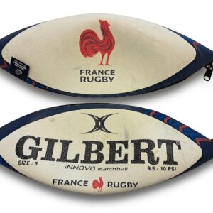 Trousse d’écolier FRANCE RUGBY – Véritable ballon du XV DE FRANCE !