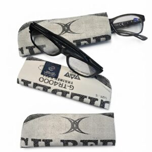 Étui à lunettes Gilbert NOIR + lunettes de lecture 1.50