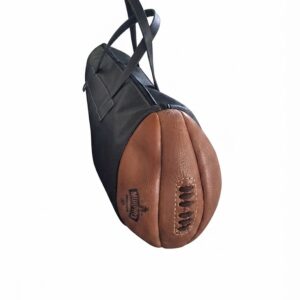 Sac de Sport NOIR - Ballon Vintage en cuir - Murphy's Irish Beer