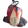 sac de sport ballon rugby recycle gilbert rouge crabos