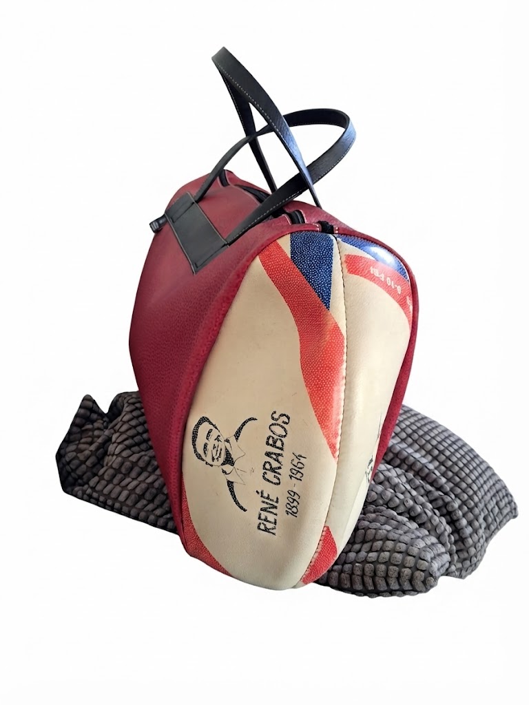 Sac de Sport ROUGE - Ballon Gilbert RENÉ CRABOS Sac de Sport ROUGE - Ballon Gilbert RENÉ CRABOS