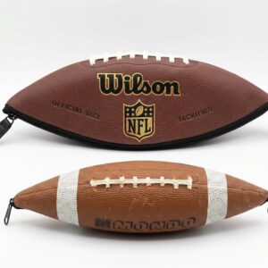 Trousse triangulaire en ballon de football américain recyclé