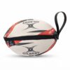 trousse de toilette ballon basket recycle gilbert rouge noir